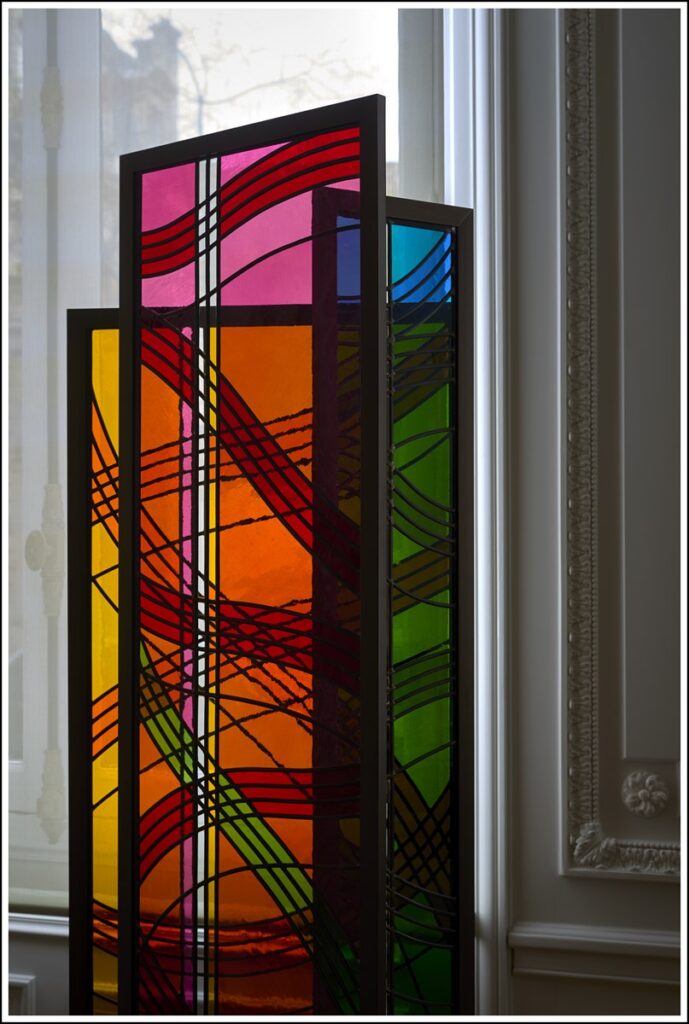 Luminaire Vitrail